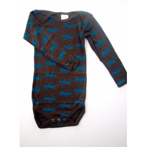 Langrmet body, 100% merinould