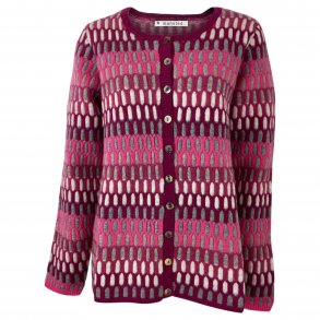 Cardigan fra MANSTED, 100% lammeuld. TILBUD