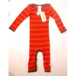 Baby body, langrmet i 100% merinould