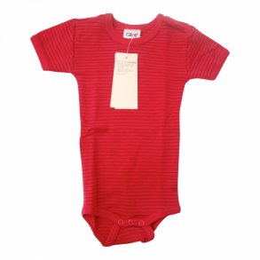 Baby body, kortrmet i 100% merinould