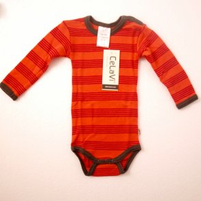 Baby body, langrmet i 100& merinould