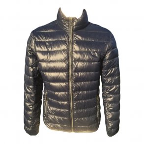 Letvgtsjakke med gte dun fra Cero, navy. TILBUD