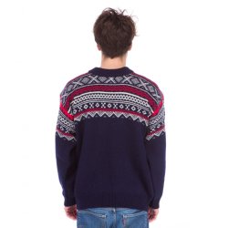 Sweater strik trøje i 100% Ren Ny Uld Samsø Nature. TILBUD - Strik og trøjer - Samsø
