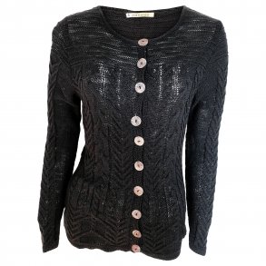 Cardigan fra MANSTED, bomuld. TILBUD