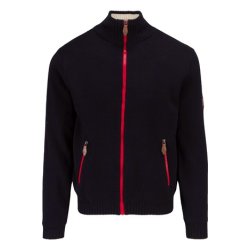 windbreaker fra Weather Report, navy med rd lyn