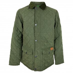 Origal engelsk quiltet jakke TILBUD