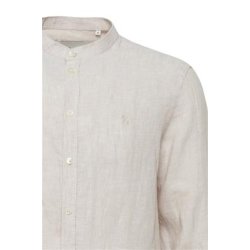 Hrskjorte med kinakrave, 100% hr, TILBUD