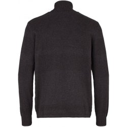 KRONSTADT, klassisk smandsrullekrave, NAVY eller SORT, 100% bomuld