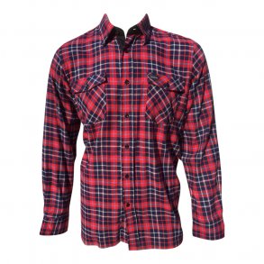 Flannel skjorte, 100% boumuld. TILBUD