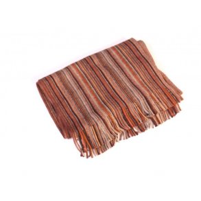 Halstrklde, 100% Ren Ny Uld. Multistribet. God gaveid TILBUD