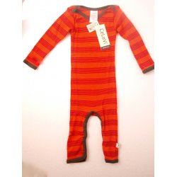 Baby body, langrmet i 100% merinould