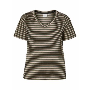 Kortrmet bluse fra JUNAROSE. TILBUD 