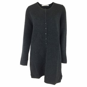 Lang cardigan fra Mansted, 100% bomuld. TILBUD