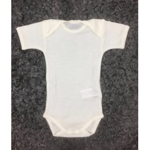 -nature, BABY, kortrmet body, 100% merinould