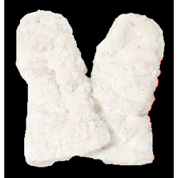 Vanter i fake pels, super blde