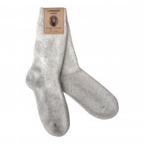 Sokker, lammeuld - -nature, kraftig kvalitet TILBUD