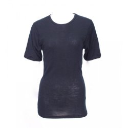 Det fede uldundert�j fra � Nature, Sams�. Kort�rmet, 100% bl�d merinould. Sort, TILBUD