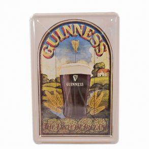 metalskilt GUINNESS (l) 20X30 cm