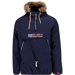 Fed foret anorak, Weather Report, Navy. Tilbud 