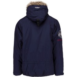 Fed foret anorak, Weather Report, Navy. Tilbud 
