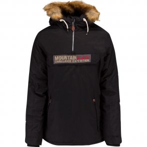 Fed foret anorak, Weather Report, Helmut, Sort. Tilbud