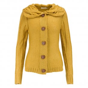 Cardigan med uld fra Micha. Tilbud