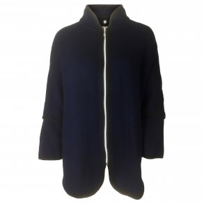 Slag med uld, navy TILBUD