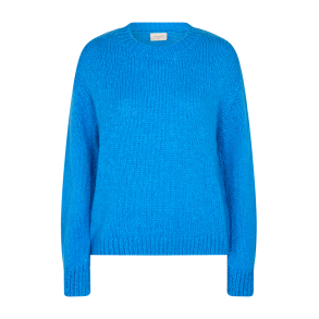 Let strik - pullover med mohair. TILBUD