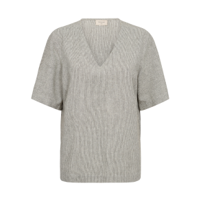 Bluse/top med hr fra Freequent - TILBUD