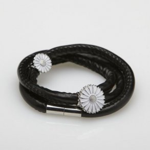 armbnd med marguerit. Slv