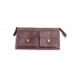 Taske/penalhus, brun