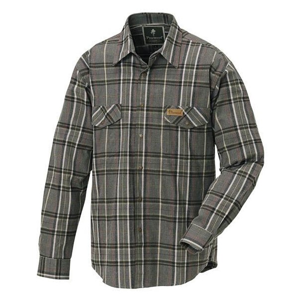 Westhill, kraftig skjorte fra Pinewood. Des. 9424 grey