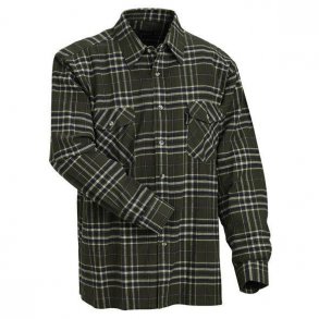 Pinewood skjorte H�rjedalen, gr�n. Tilbud