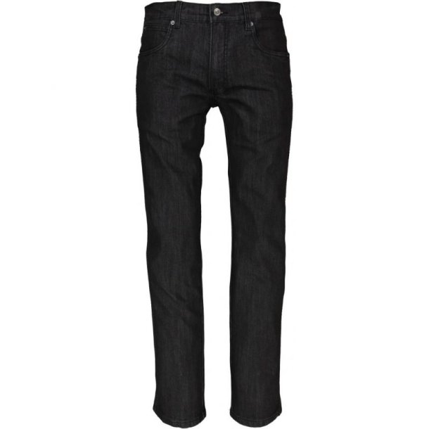 SUPER STRK PRIS. Stretch jeans - Roberto model 250, black TILBUD