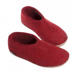 De originale glerups filtsko i uld, rd