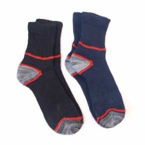 2x2 par anti-bakteriel sokker. 2 pakker med 2 par, i alt 4 par. Tilbud 