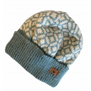 Hue, newzealandsk bldt lammeuld med fleecefor