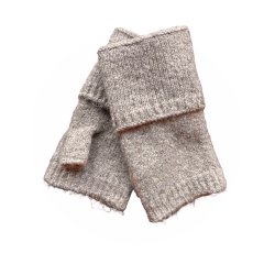 Blde fingerlse handsker - 30% uld. TILBUD