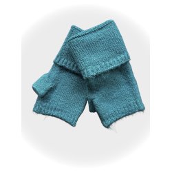 Blde fingerlse handsker - 30% uld. TILBUD