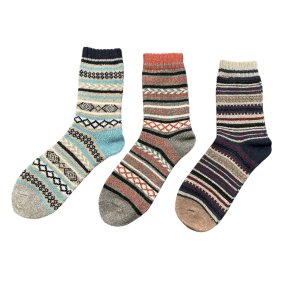 3-pack sokker med uld (herrestrrelser). TILBUD