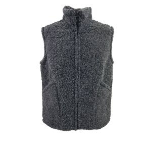 Vest i 100% lammeuld - pels. Unisex - TILBUD