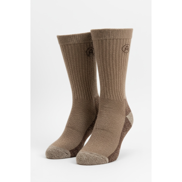 Sokker med alpaca-uld,  bl�dt frotte-for. Tilbud