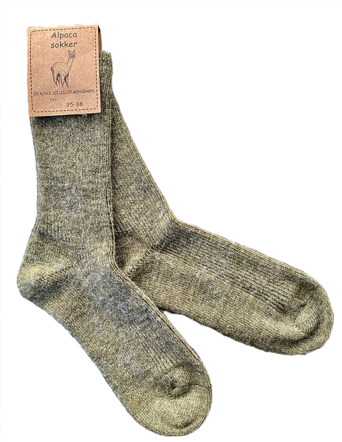 Sokker alpaca og uld, Ø-nature. TILBUD - Strømper og sokker Samsø Nature