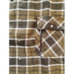 Skjorte fra PINEWOOD, trykknapper, 100% bomuld. TILBUD