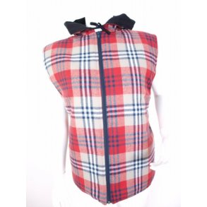 Foret ternet vest med lommer og htte. TILBUD 