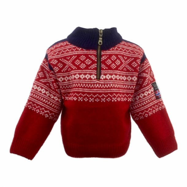Barnesweater, 100% Ren Ny Uld. TILBUD