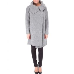 Sl-om-jakke i fed strik. 100% Ren Ny Uld. Tilbud